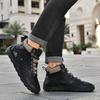 Men's Shoes Classical Vintage Soft Skin-friendly Feeling Frosted Genuine Leather Business Ankle Boots Handmade Casual Boots