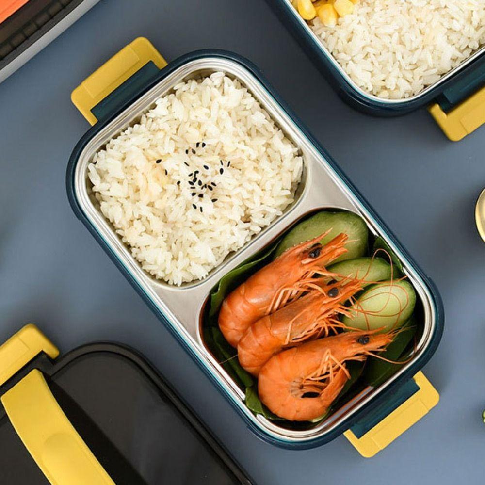 Stainless Steel Food Storage Container Sealed Design Food Snacks Box  Worker