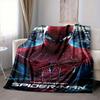 1Pc Spiderman Urban Heroism Blanket Soft And Comfortable Casual Warm Camping Travel Christmas Halloween Xmas Gift M924469