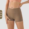 High-Waisted Yoga Shorts Women Breathable Compression 3/4 Leggings Running Gym Cycling Fitness