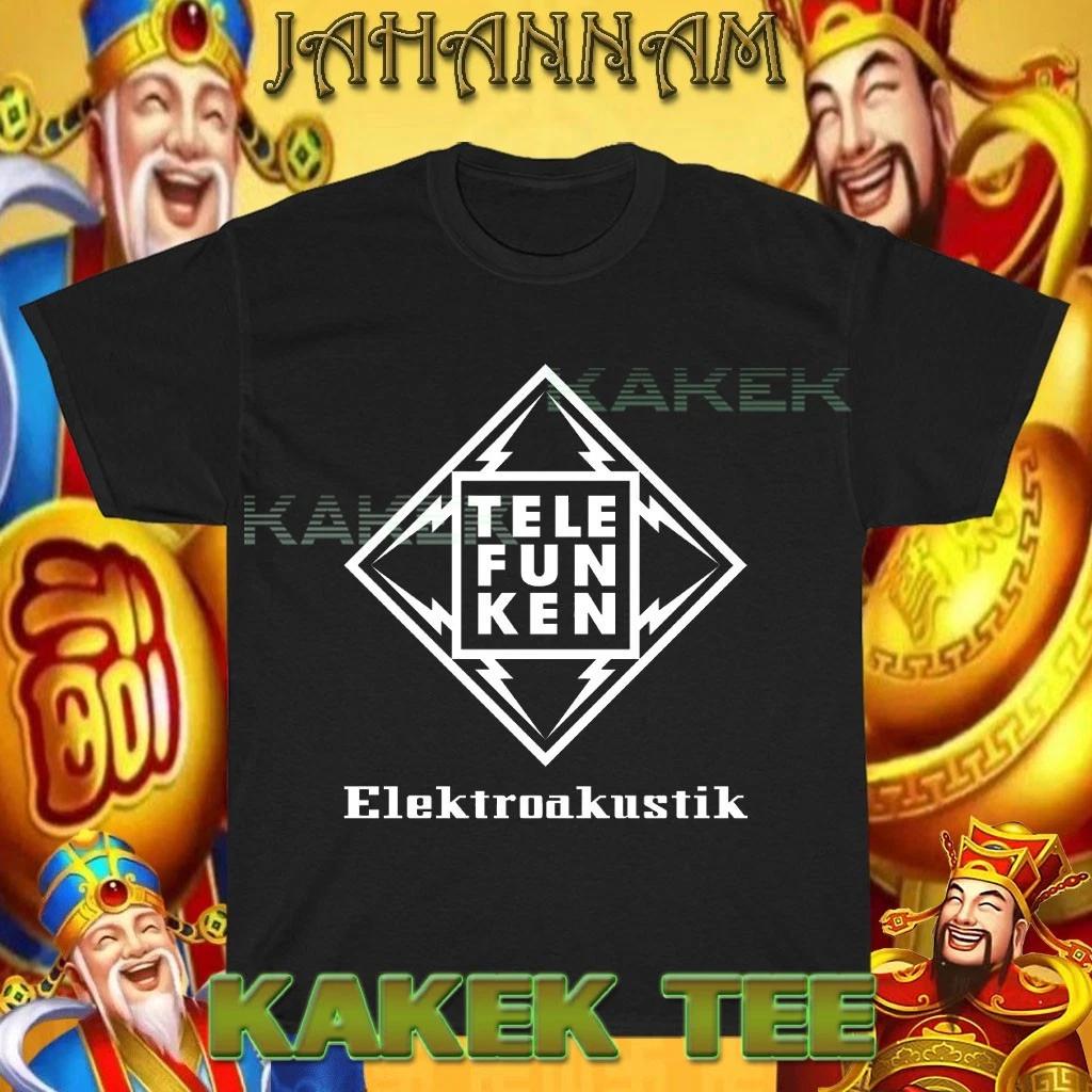 

New Shirt Telefunken Elektroakustik Logo American T shirt Funny Size S to 5XL 4XL