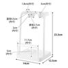 Yamazaki Pot Lid & Hand Blender Stand with Tray, White, W14 X D12.5 X H23.3cm, Tower, Kitchen Appliance Storage, 1614