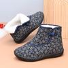 Processing Customized Old Beijing Cotton Shoes Women's Winter Velvet Grandma Shoes Middle-aged and Elderly Thickened Warm Mother Cotton