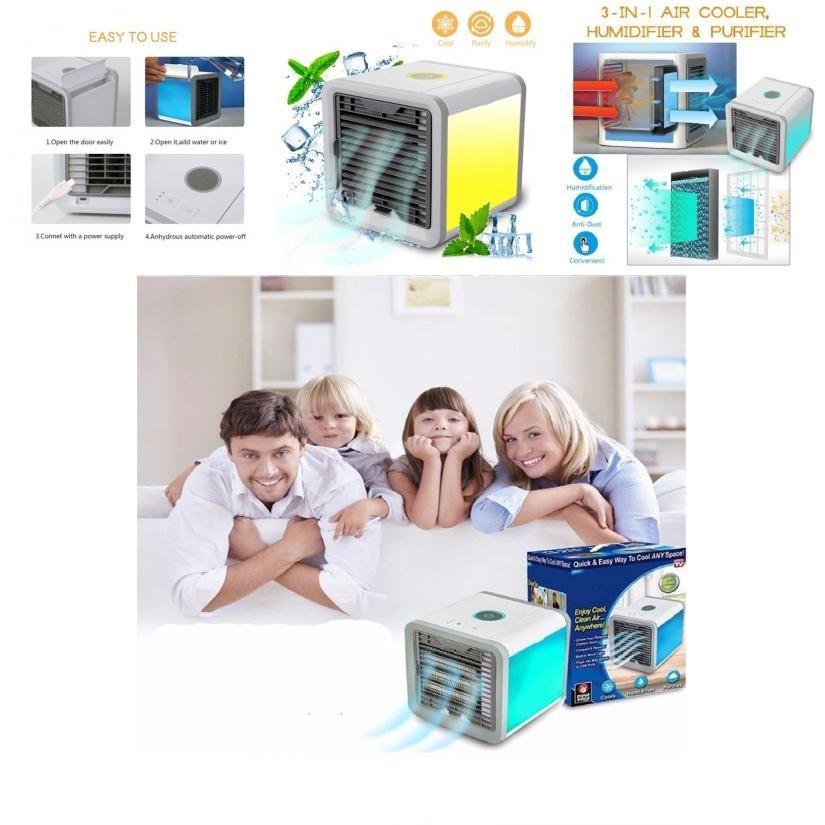Portable Usb Air Conditioning Fan Mini Home Cooler Office Air Humidifier Fan