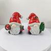 Santa Claus with Gifts Resin Christmas Decoration for Desktop or Living Room