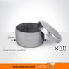 Naiduo 50x30mm Aluminum Weighing Sample Boxes, 10 Pcs