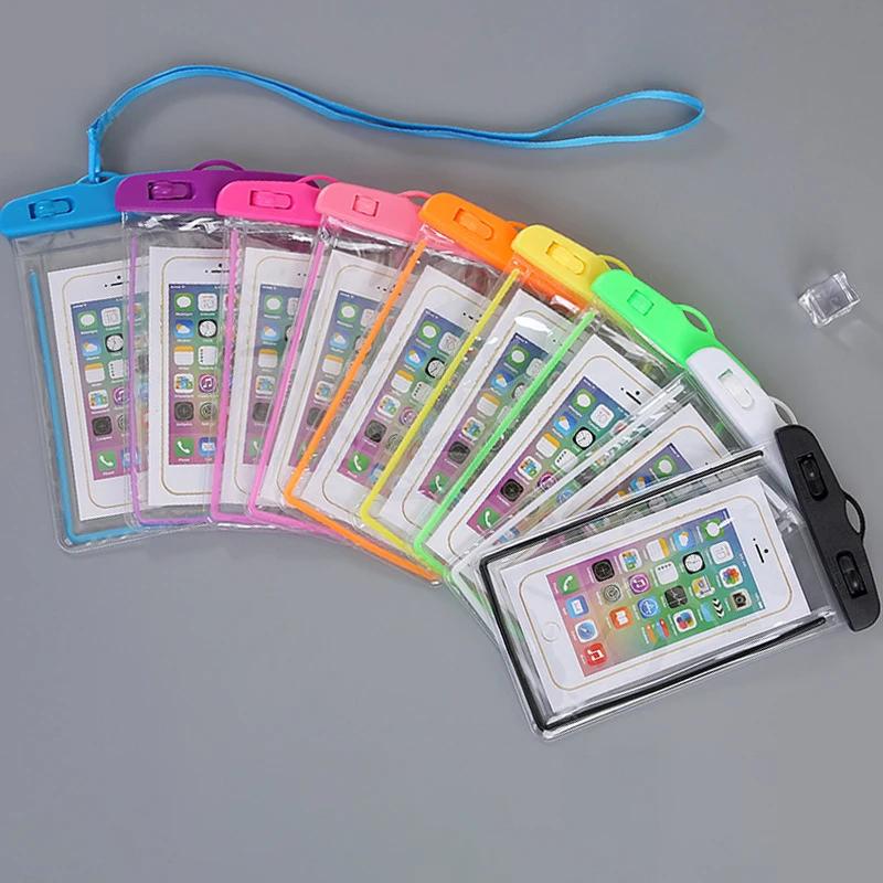 Outdoor Universal Waterproof Pouch Swimming Beach Dry Bag Case Cover Holder For Iphone Samsung Xiaomi Swim Waterproof Bag