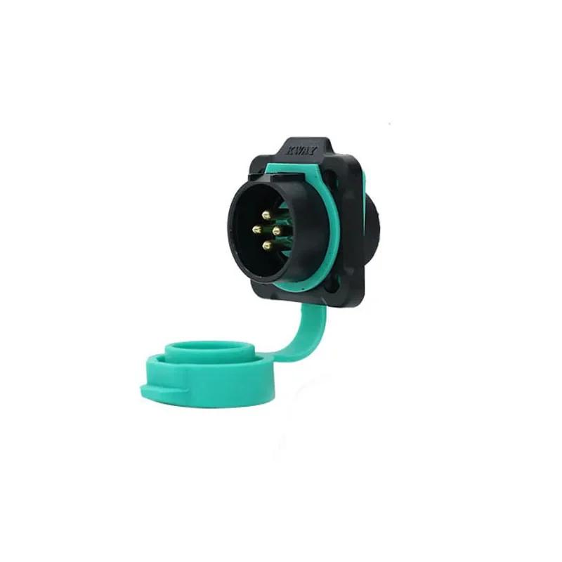 KWAY K20 M20 2 3 4 5 7 9 12 Pin Waterproof IP68 Connector Electro Mechanical Screen UAV Panel Aviation Female Plug Male Socket