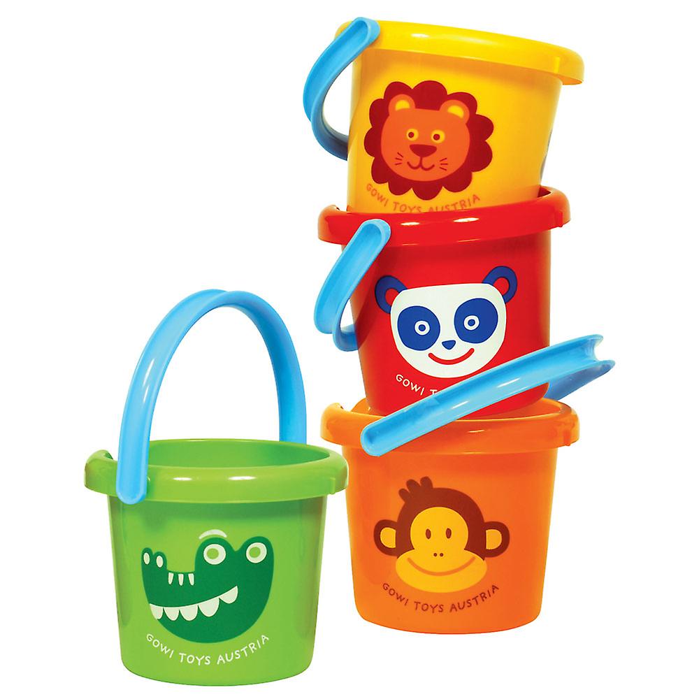 

Gowi Toys Детский зоопарк Ведро для животных Садоводство на открытом воздухе Исследуйте водный песок