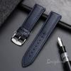 10/12/14/16/18/19/20/21/22mm Litchi Pattern Leather Watch Band Straps Men Women High Quality Universal Brown Wristband with Tool