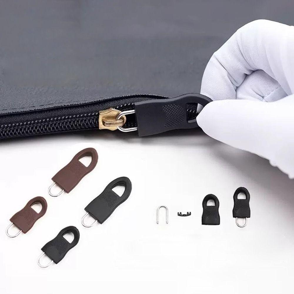 5/8Pcs Removable Detachable Zipper Puller Craft Zipper Head Repair Kits  Backpack Clothes Jackets