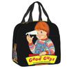 Chucky's Gym Good Guys Geïsoleerde Lunchtas voor Vrouwen Waterdichte Chucky Pop Koeltas Thermische Lunchbox Strand Kamperen Reizen
