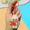 Keychain DIY Jewelry Accessories Three-dimensional Doll Cute Grain Tide Play Car Bag Pendant