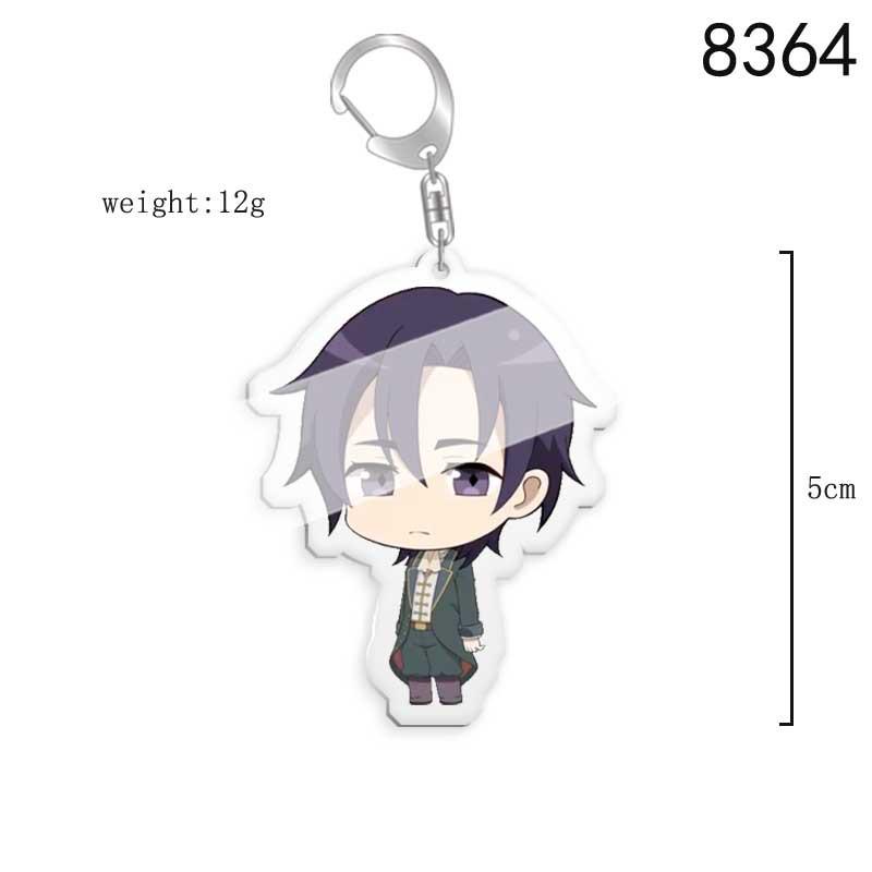 Otome Game 'Evil Heiress' Acrylic Keychain: Trapped in a Dating Sim