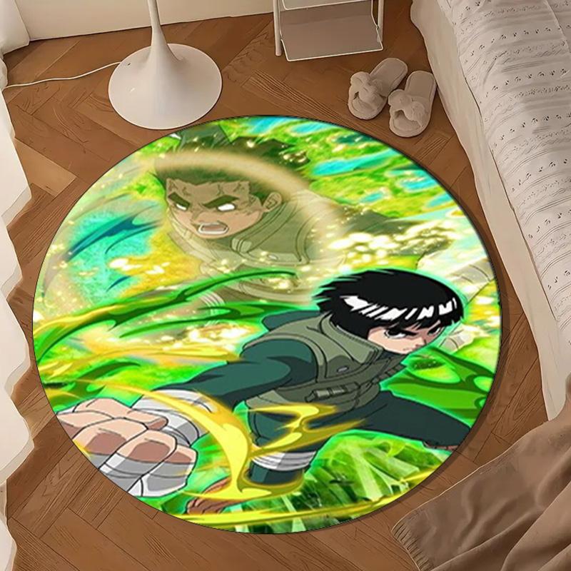 Dark villainous ninja Round Rug for Livingroom,Bedroom, Palyroom, Chair Rug, Area rug, Circle Carpet, Large Size Fan Christmas gift