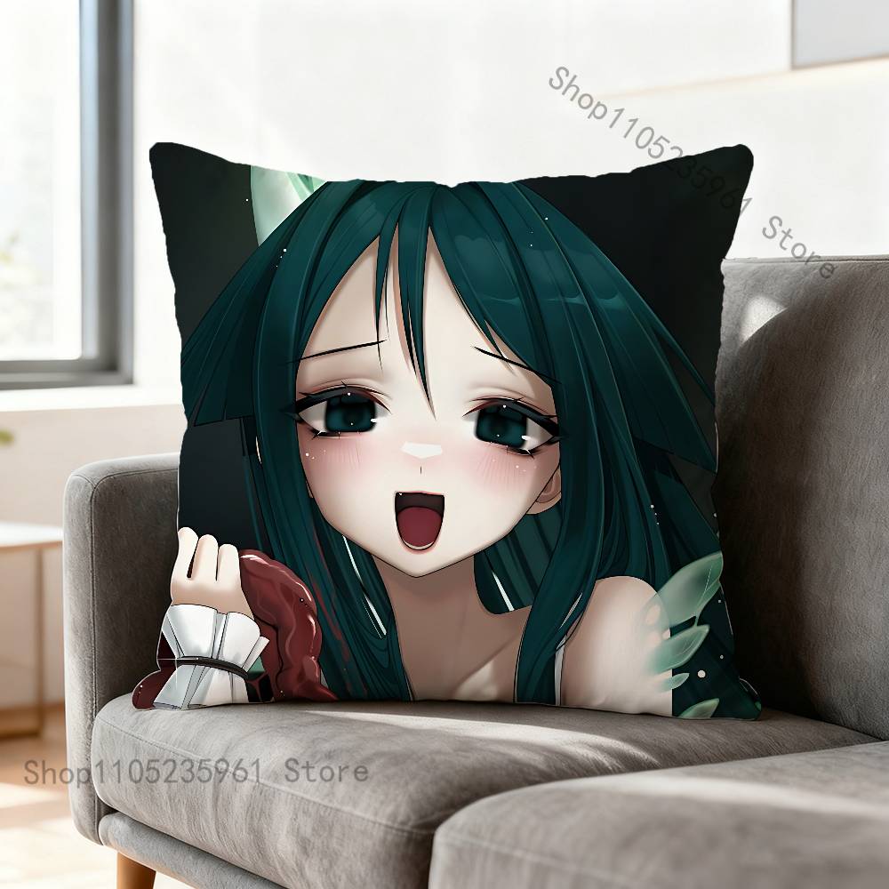 Saya No Uta The SSong of SSaya Pillowcase for Sofa Room Office Decor Printing Protector Cushion Cover Valentine gift Custom