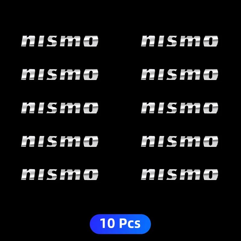 3D Metal Car Emblem Sticker Badge Decor Styling Sticker Accessories For Nismo Nissan Tiida Teana Skyline X-trail Almera Qashqai