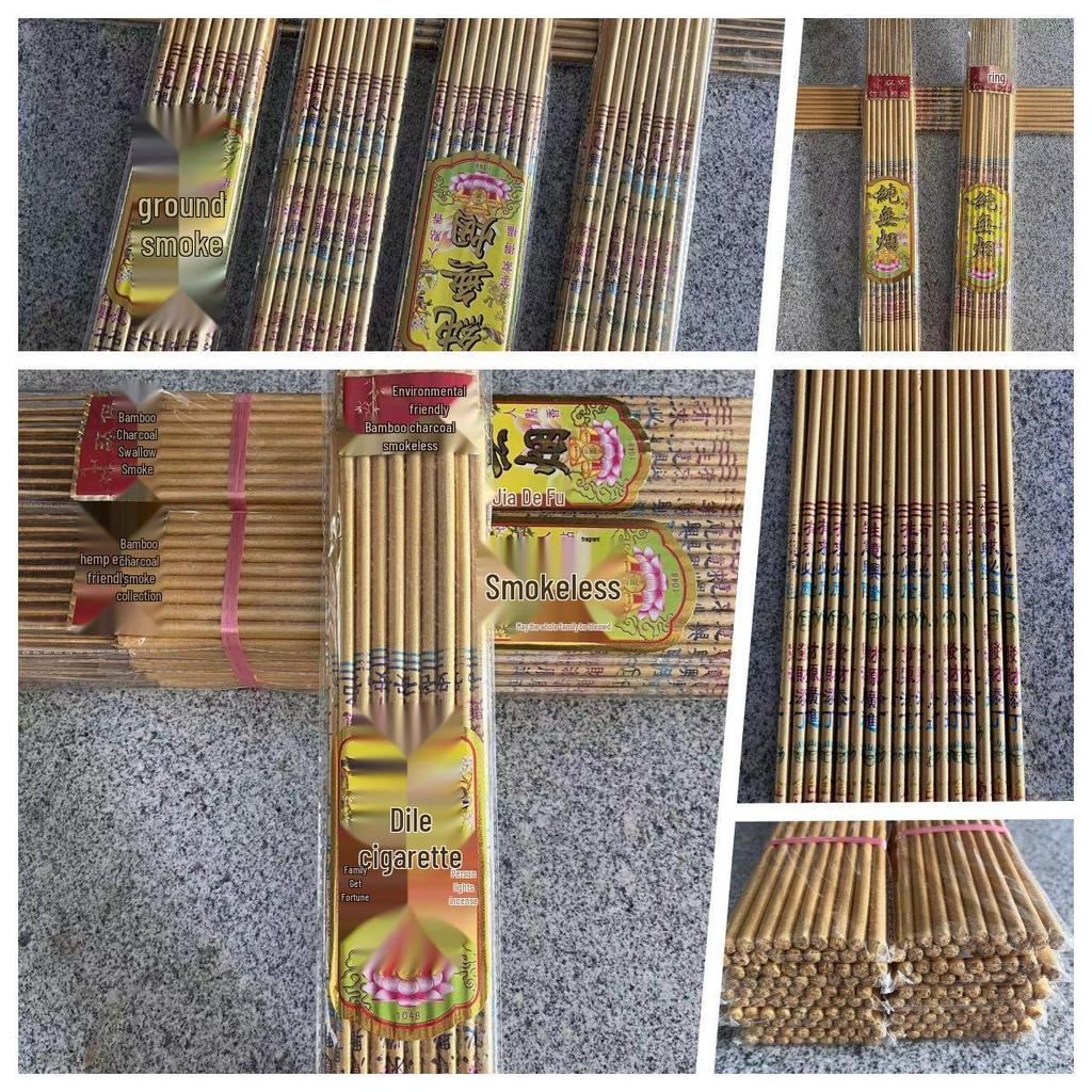 Smokeless High Fragrance Incense Sticks for Worship and Meditation, Ideal for College Entrance Exams and Buddhist Rituals