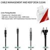 Self-Adhesive Cable Organizer Wire Tie Cable Clamp Clips Holder Clamp Management Car Gps Data Decorative Cord Winder Manager