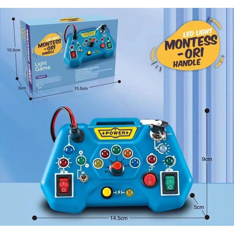 

Montessori Busy Board Toys For Toddlers Enhance Children Hand Eye Coordination Educational Learning Toys Toddler Brain Game