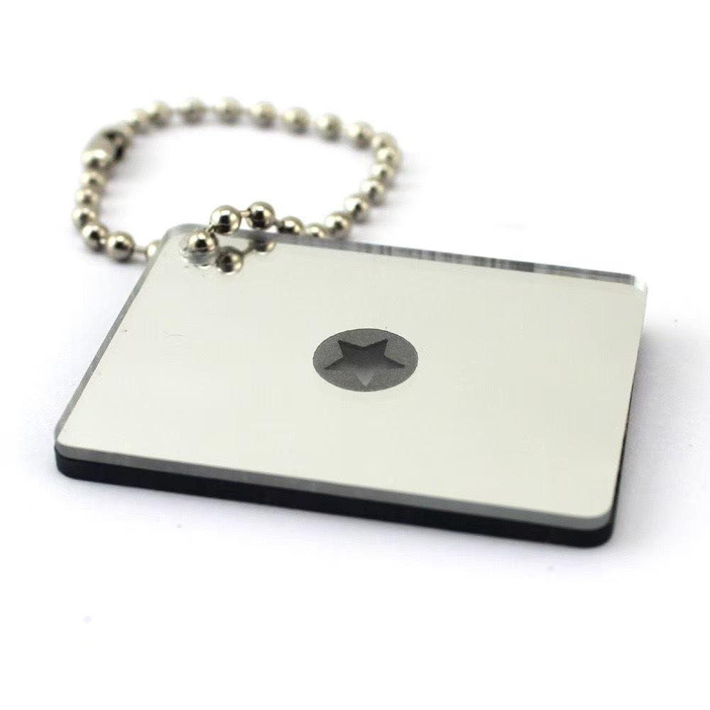 Multifunctional Outdoor Camping Survival Signal Mirror прозрачный