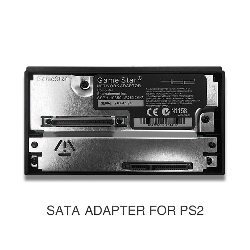 SATA Interface Network Card Adapter For PS2 Playstation 2 Fat Console SATA HDD Sata Socket w/Free McBoot V1.966 FMCB Memory Card