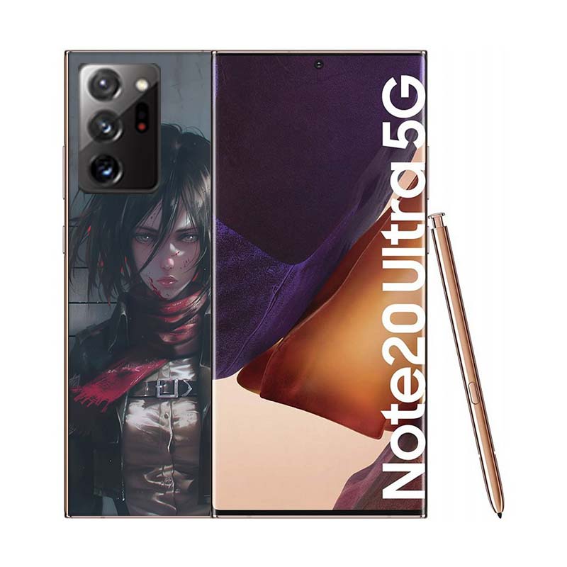 Character MIKASA Phone Case for Samsung A55 A35 A25 A15 A07 A05S A16 A17 A26 A36 A37 A56 A57 Galaxy Note 20 10 A50S A71 A51 A31