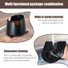 Coffee Knock Box Shock Absorbent Espresso Coffee Grind Dump Coffee Grind Knock Ground Bin Cafe Accessorie Maker Tool For Barista