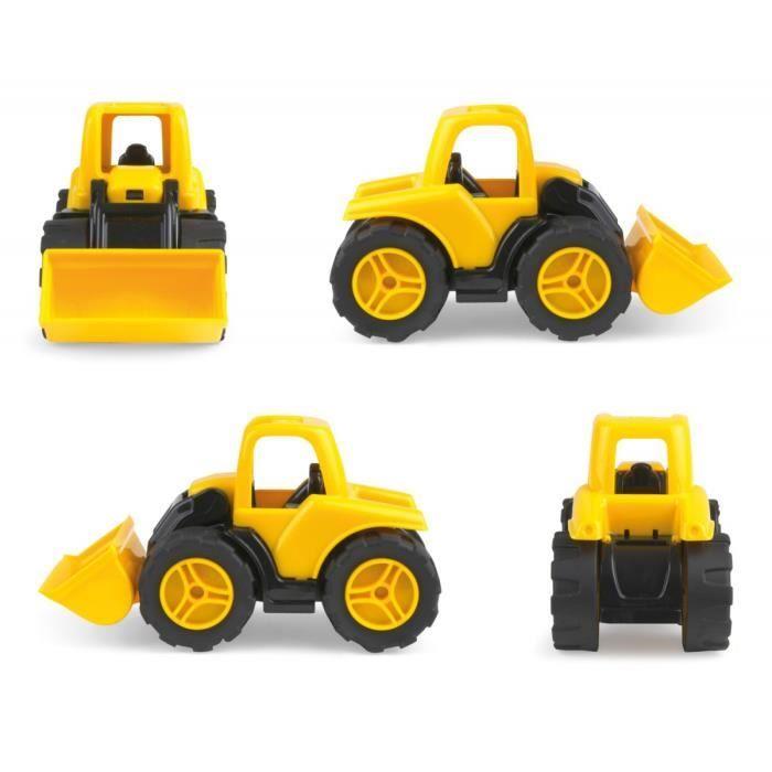 Véhicule - lena - 1262 workies - pelle 14 cm - plastique abs - pour enfants à partir de 3 ans