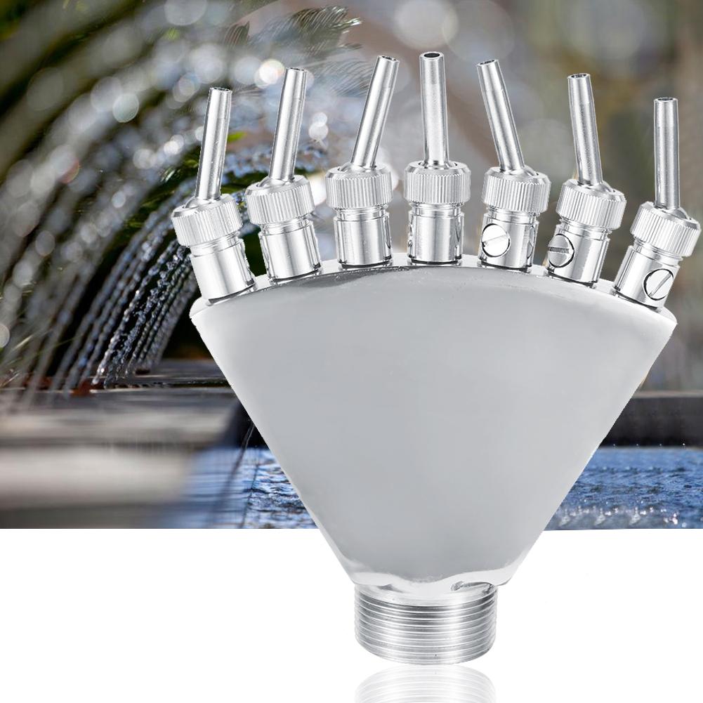 Swimming Pool Blossom Fountain Nozzle Spray Nozzle Head for Garden Swimming Pool SPA1.5in Male