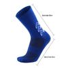 Adult Mid-Calf Non-Slip Football Training Socks - Durable Solid Color Sports Socks for Basketball