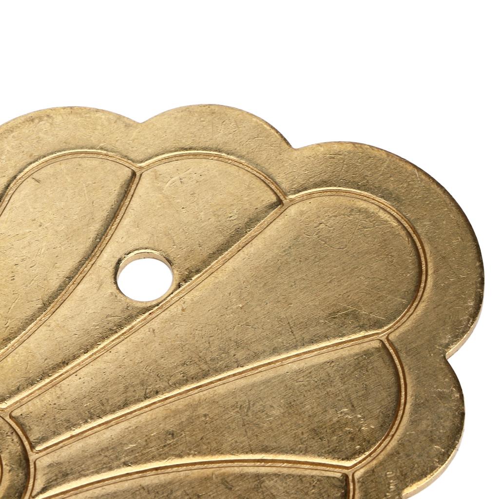 Antik lådhandtag 12,8x7cm Rikedom   Retro Kinesisk   Mässing Vintage Låddrag med 2 Skruvar för Bokhylla