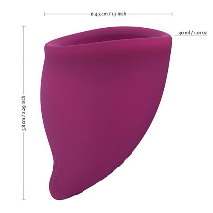 Coupe Menstruelle - Fun Factory - Fun Cup Taille B - Silicone - Écologique - Abondant