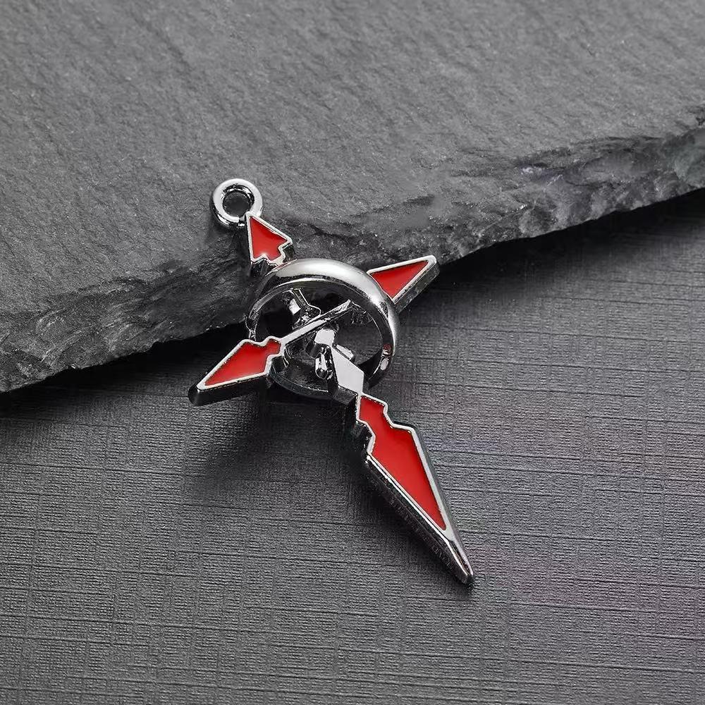 Abalorios de Cruz de Aleación y Accesorios para Llaveros para Joyería DIY