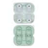 Diy Animal Handwork DIY Ice Creams Molds Silicones Popsicles Cheese Stick Molds with Lid Cake Stick Molds 4-link