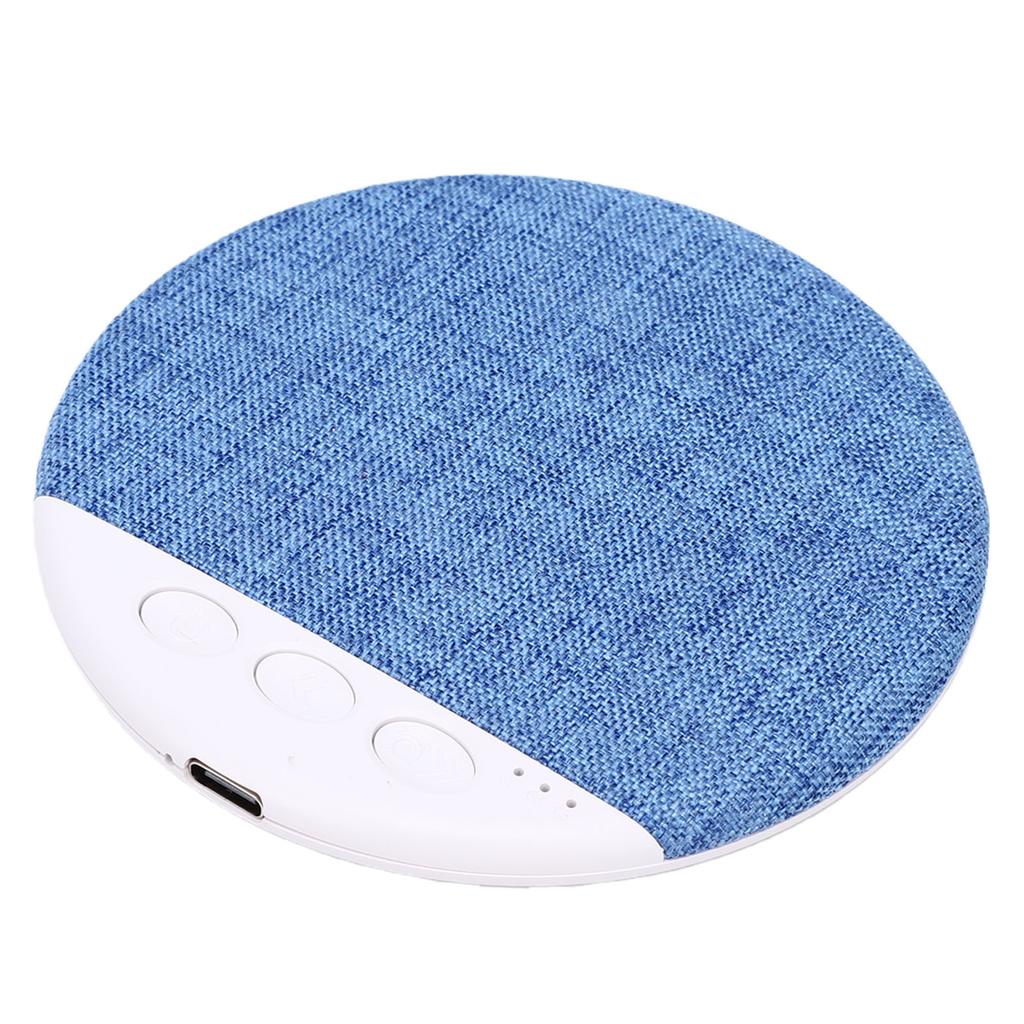 Pillow Speaker Bluetooth 5.4 Ultra Thin Flat White Noise Pillow Speaker Type C Fast Charging 20 48H Playtime Blue