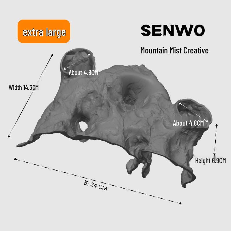 Natural Aquarium Cave: Fish & Shrimp Habitat and Breeding Nest Decoration