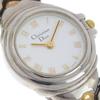 Dior Watches whiteDial Stainless Steel Quartz Analog Display Women Used