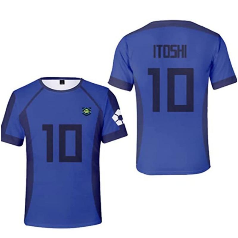 Summer Round Neck 3D Printed Jersey Fashionable Casual Short Sleeved Men's T-shirts