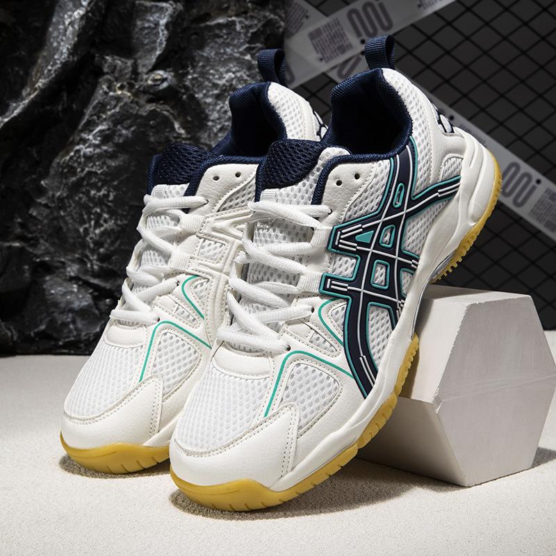 Professional badminton shoes volleyball shoes tennis shoes tide competition sports training shoes middle school students male non-slip wear-resistant