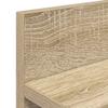 Wall Mounted Nightstand Sonoma Oak 60 x 10.5 x 18 cm