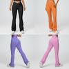 Yoga Pants Women High Waist Flared Leggings With Stretch For Running And Fitness