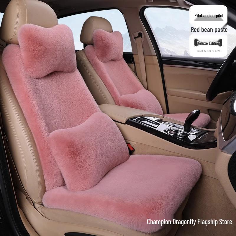 Volkswagen Jetta, Bora, Lavida, Sagitar, Santana, Passat Plush Winter Car Seat Cushion
