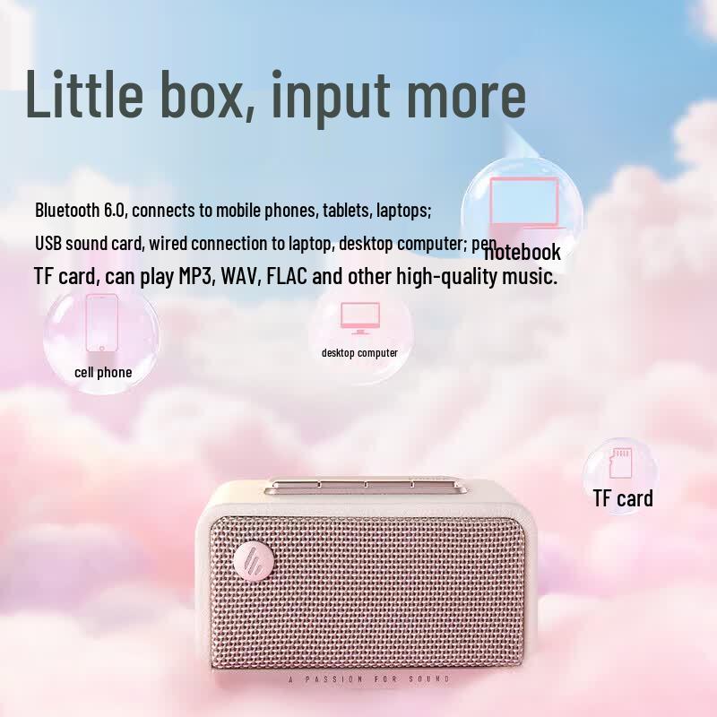 Edifier M130 Retro Bluetooth Portable Wooden Speaker (CN version)
