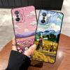 Funda Phone Cover Case for Xiaomi Mi 10T 11T 13 Lite 12X 11 12 14 12T Pro Creative Oil Painting Scenery
