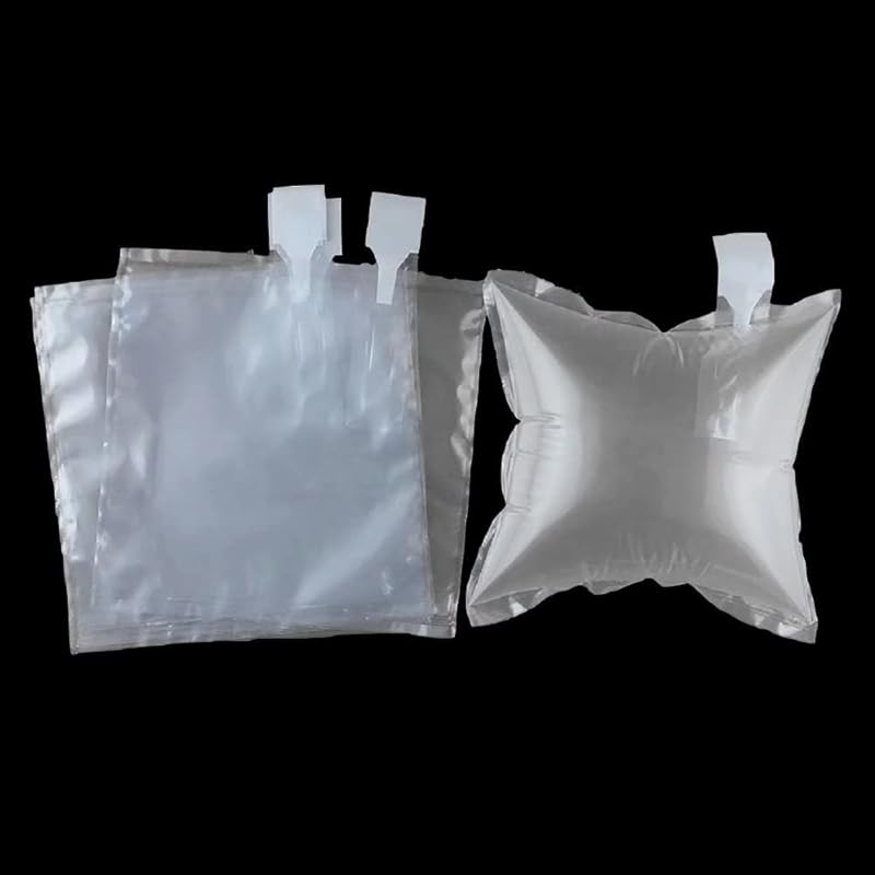 100 Pack,Free Hand Pump AIR PAKPRO 3.9x5.9inch Clear Plastic Inflatable Air Packaging Bags Air Pillows Air Cushions Buffer Bags Void Fill Cushioning
