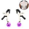 Nipple Clamps Adult Novelty Sex Product Metal Milk Clip Female Breast Clitoris Clip Massage Sex Toys For Couples Lover Game