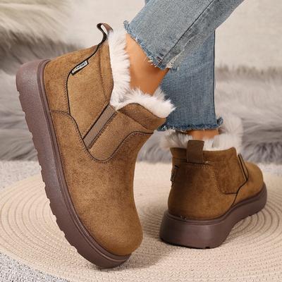Women's Winter Snow Boots for Warm and Comfortable Outdoor Casual Thick Bottom Anti-Slip and Durable Shoes