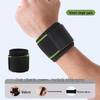 Wristband Elastic Compression Sports Bandage - Sweat-Absorbent, Breathable Hand Protection for Basketball, Badminton, Weightlifting, Men & Women