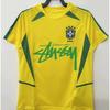 Maglia da Calcio Signature Stussy Retro Brasile Argentina Portogallo Maglia da Allenamento Calcio Uomo Donna Manica Corta